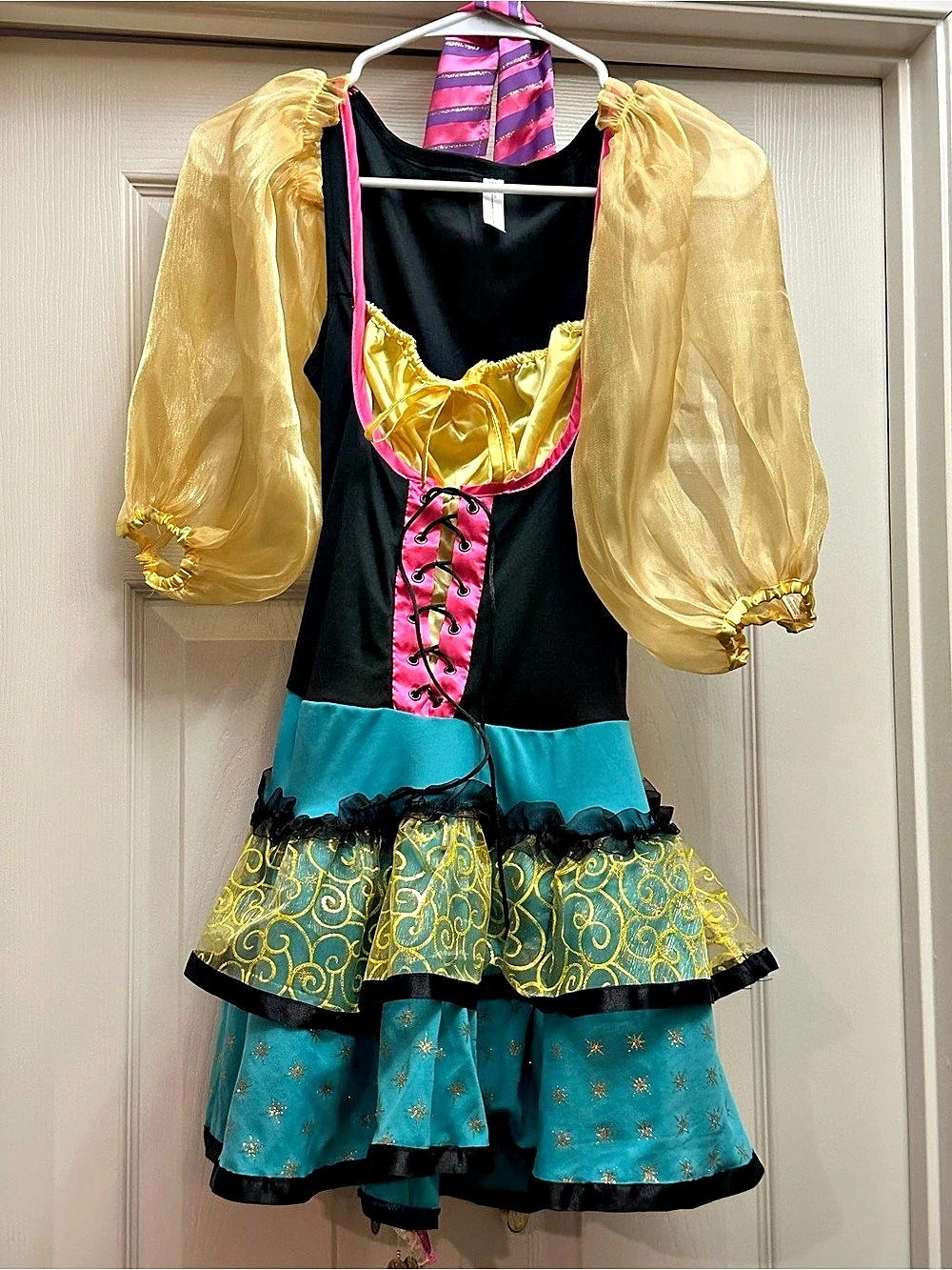 Mystifying Gypsy 5 Piece Halloween Costume Women Small 2-4